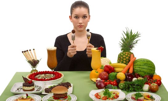 Girl with Forks in hand
