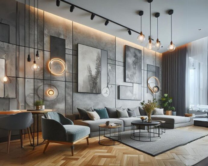 feature wall living room