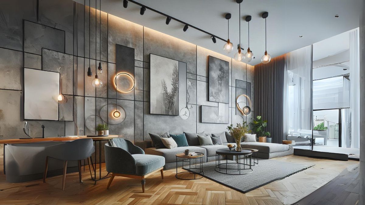 feature wall living room