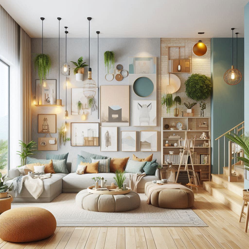 feature wall living room