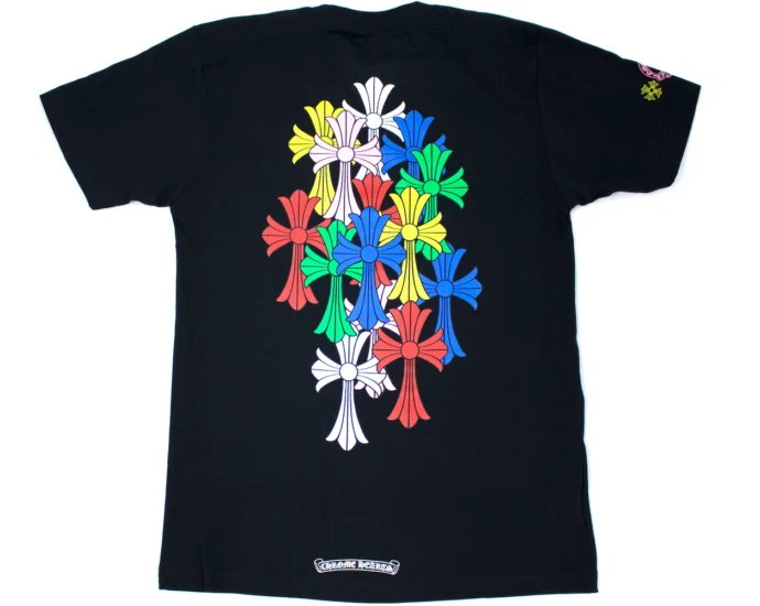 Chrome Hearts Cross Cemetery Tee Multi Color