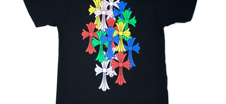 Chrome Hearts Cross Cemetery Tee Multi Color