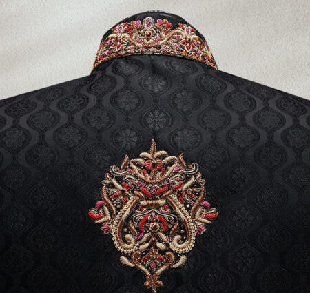 black sherwani