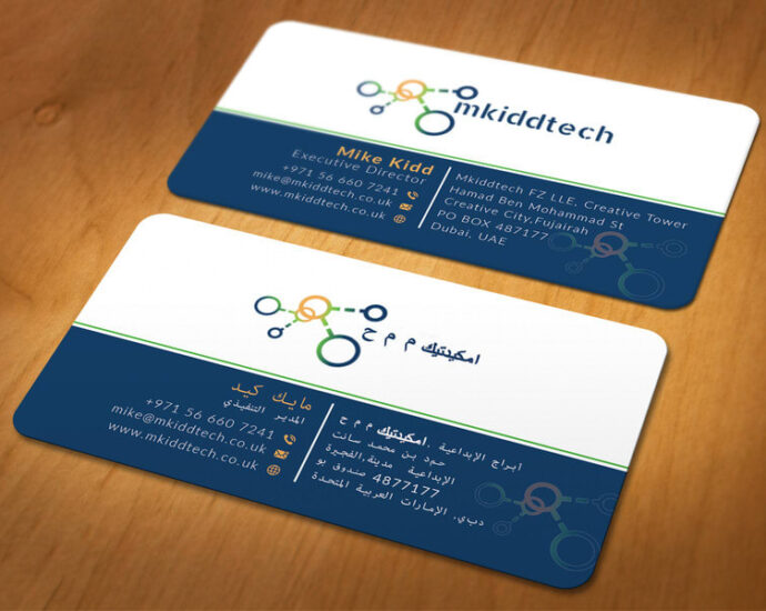 Business card printing Dubai