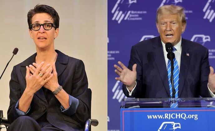 MSNBC Host Rachel Maddow Worried Trump May Put Her in an Internment Camp if He Becomes The President