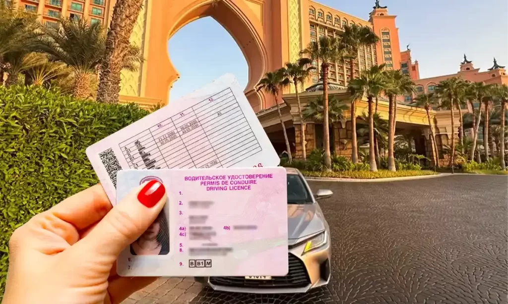 Driving License Dubai for Russian
