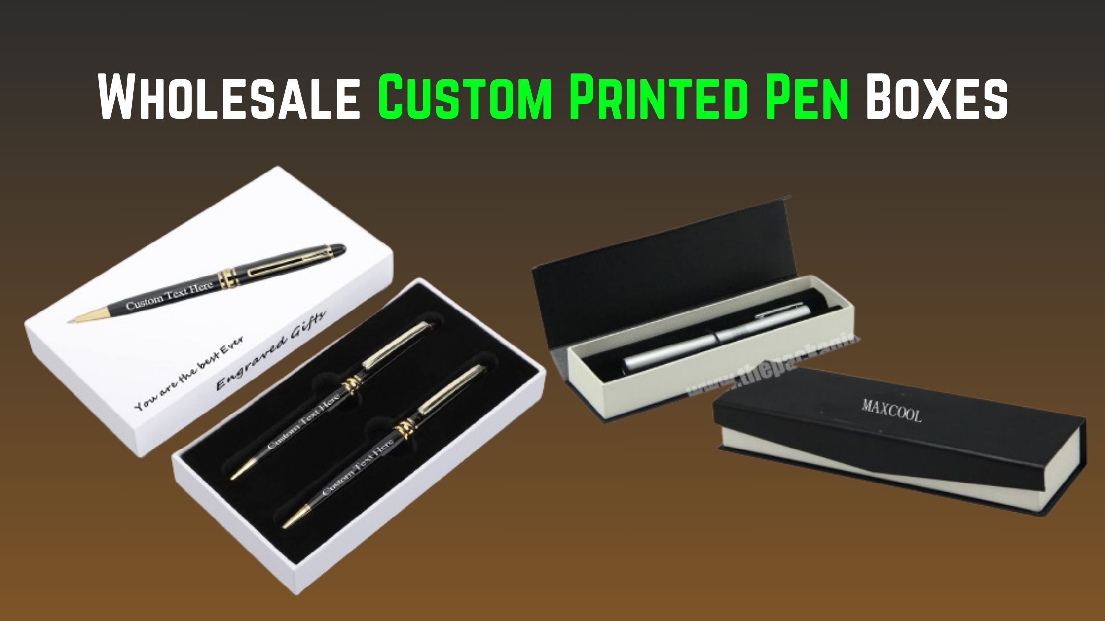 Innovative Custom Pen Packaging Boxes For Pens