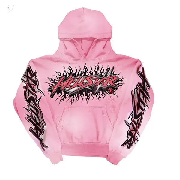 Pink Hellstar hoodie
