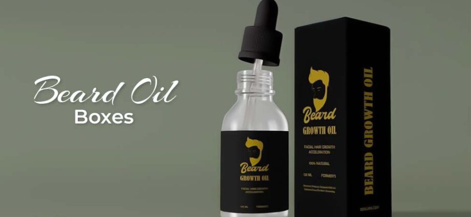 Beard Oil Boxes