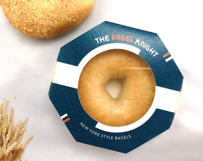 Custom bagel box